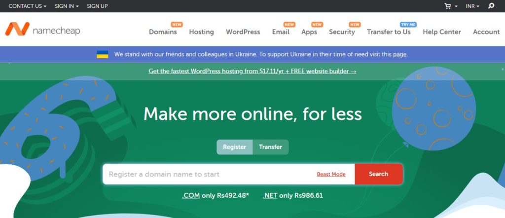 NameCheap Domain