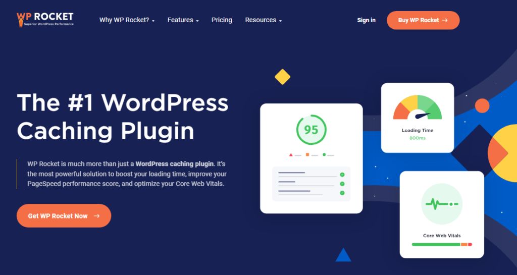 WP Rocket WordPress Site Database