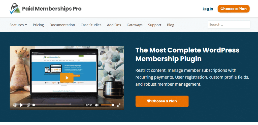 Paid Membership Pro