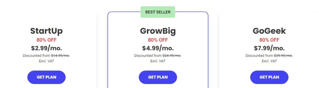 SiteGround Pricing & Plan