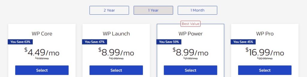 InMotion Pricing & Plan